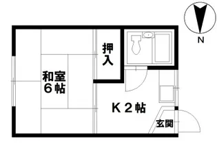 アイハイツ【2階】の間取り