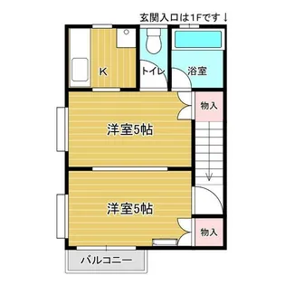 ミントハウス【2階】の間取り