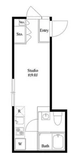 スターレジデンス本郷【4階】の間取り