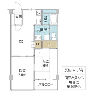 アイビス小絹 B【3階】の間取り