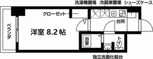 ヴェッセル幅下【8階】の間取り
