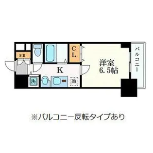 1Kの間取り画像