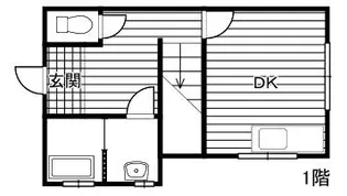 山口県周南市大字栗屋字開作南【一戸建】の間取り