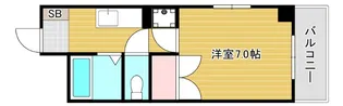 大阪府東大阪市若江西新町4【マンション】の間取り