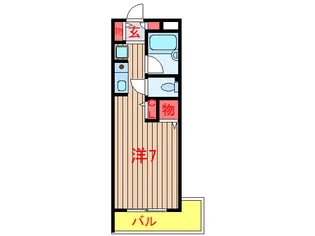 TKマンション【1階】の間取り