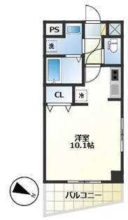 千葉県四街道市鹿渡【マンション】の間取り