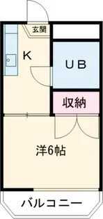 松原ハイツ【5階】の間取り