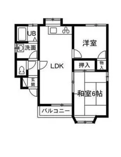 グランドハイツ下田【2階】の間取り