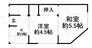 すみれ文化【2階】の間取り