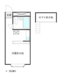 コーポカトウ【2階】の間取り