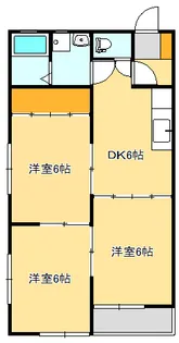 メゾンソレイユ【1階】の間取り