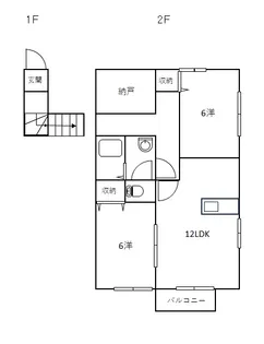 メゾンゆみ【2階】の間取り