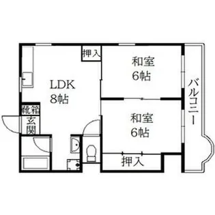 Mi Piace吹田Ⅰ(ミ・ピアーチェ)【2階】の間取り