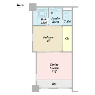 シュロス戸部【1階】の間取り