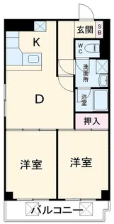 清水ビル【4階】の間取り