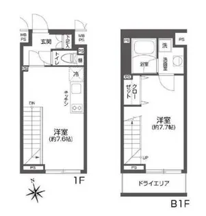LEGALAND高円寺の間取り