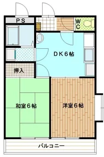 エレガンス小川【2階】の間取り