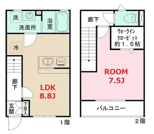 神奈川県横浜市保土ヶ谷区上星川1【一戸建】の間取り