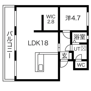 第一我心ケ丘マンション【2階】の間取り