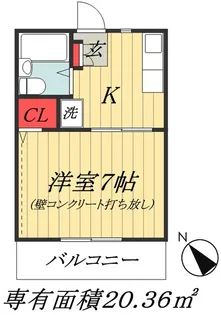 千葉県市川市妙典2【マンション】の間取り