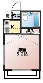 浦賀レジデンス【1階】の間取り