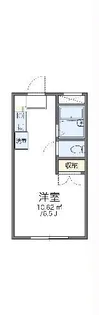 レオパレスシャルマン北越谷【2階】の間取り