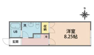 シェモア伊勢原【1階】の間取り