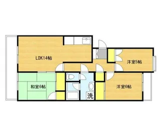 パーセル武創I【3階】の間取り