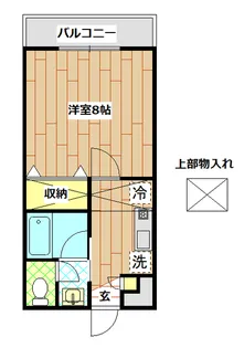 プランドールフクダ【3階】の間取り