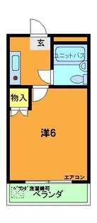 グリーンヒル山田【2階】の間取り