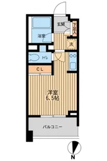 東京都江東区森下2【マンション】の間取り