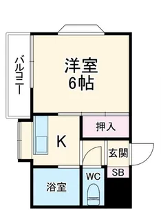 ホワイトハウス【1階】の間取り
