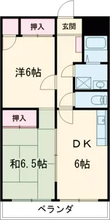 リバーサイド西八王子【3階】の間取り