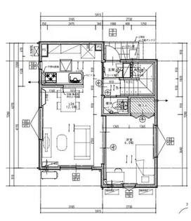 東京都江戸川区中央4【一戸建】の間取り