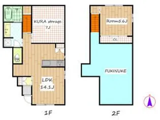 クリア高井 N棟の間取り