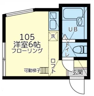 横濱マリーナ・ベイ3【1階】の間取り