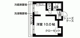 カレッジハイツ市川【2階】の間取り