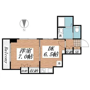 橘ビル【2階】の間取り