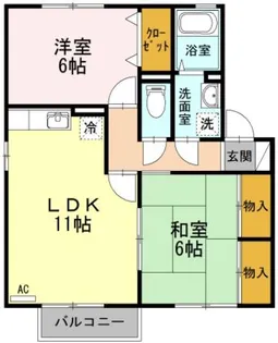 プラザ・ルミエール弐番館 B棟【1階】の間取り