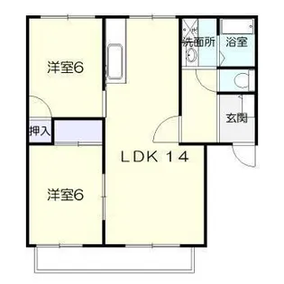 ビスタリー霧島 A棟【1階】の間取り