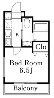東京都中野区本町5【マンション】の間取り