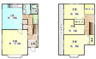 千葉県我孫子市新木野1【一戸建】の間取り