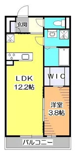 東京都小平市小川西町4【マンション】の間取り