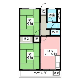 三沢ビル【1階】の間取り