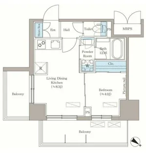 埼玉県さいたま市南区南本町1【マンション】の間取り