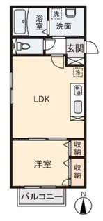 Coral tera【1階】の間取り
