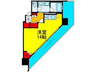 セルン新町【7階】の間取り