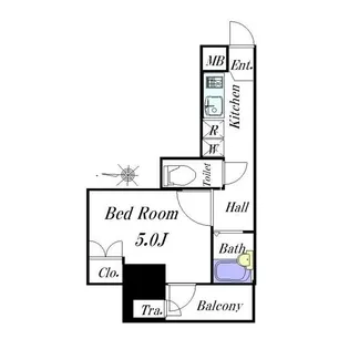 東京都豊島区東池袋4【マンション】の間取り