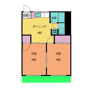 川口ハウス【1階】の間取り