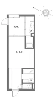グランパセオ目黒大塚山の間取り